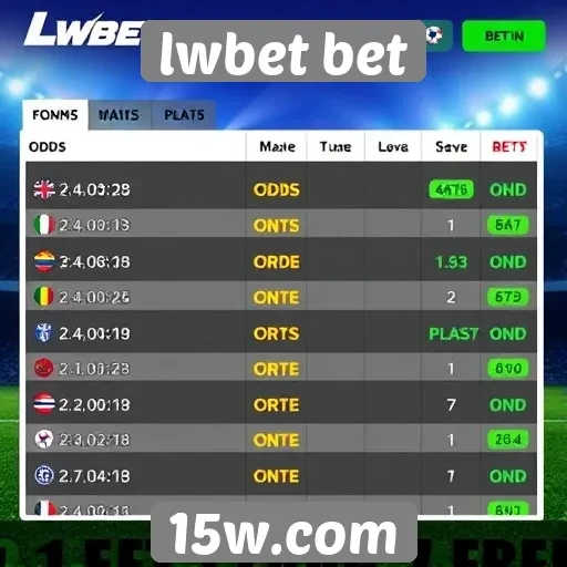 Comparativo de odds em lwbet bet
